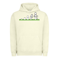 Pigment Pistachio lego Urban Hoodie - artisFamous