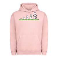 Pigment Salmon lego Urban Hoodie - artisFamous