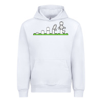 White lego Urban Hoodie - artisFamous