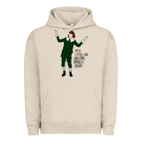 Pigment French Oak berries and cream Urban Hoodie - artisFamous