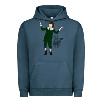 Pigment Midnight Navy berries and cream Urban Hoodie - artisFamous