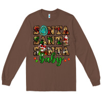 Chestnut santa santa santa baby Long Sleeve Tee - FaDigitalArtStudio