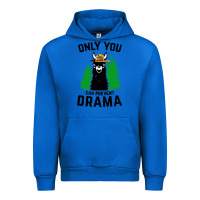 Cobalt only you can prevent drama llama Urban Hoodie - artisFamous