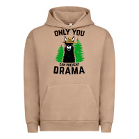 Pigment Burro only you can prevent drama llama Urban Hoodie - artisFamous