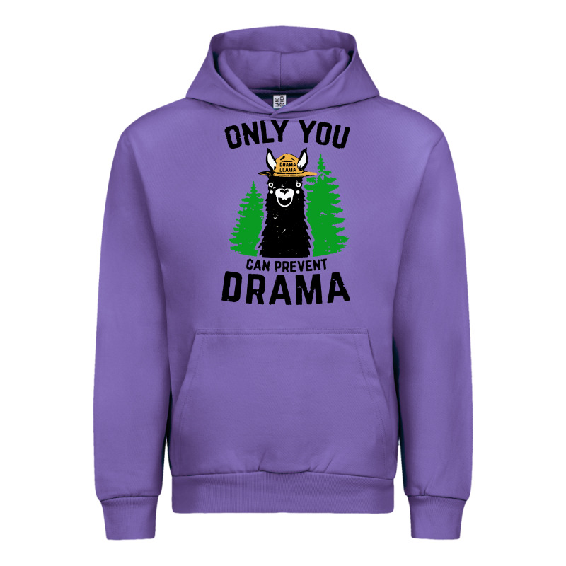 Only You Can Prevent Drama Llama Urban Hoodie by artisFamous | Teevron