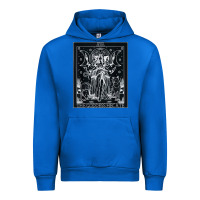Cobalt hecate tarot card triple moon goddess witch wiccan pagan Urban Hoodie - artisFamous