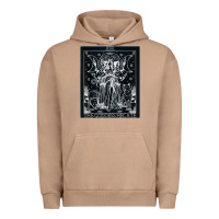 Pigment Burro hecate tarot card triple moon goddess witch wiccan pagan Urban Hoodie - artisFamous