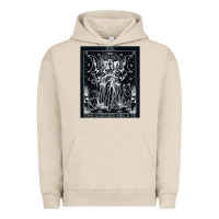Pigment French Oak hecate tarot card triple moon goddess witch wiccan pagan Urban Hoodie - artisFamous