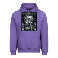 Hecate Tarot Card Triple Moon Goddess Witch Wiccan Pagan Urban Hoodie | Teevron