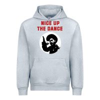 Heather Grey nice up the dance Urban Hoodie - artisFamous