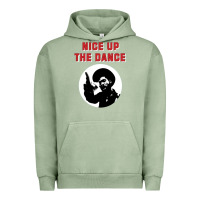 Pigment Oil Green nice up the dance Urban Hoodie - artisFamous