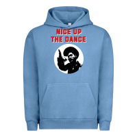 Pigment Pebble Blue nice up the dance Urban Hoodie - artisFamous