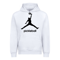 White funny pickleball Urban Hoodie - artisFamous