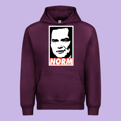 Norm Macdonald Urban Hoodie Designed By Artisfamous