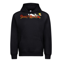 Black Dennis the Menace funny cartoon movie Urban Hoodie - artisFamous