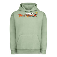 Pigment Oil Green Dennis the Menace funny cartoon movie Urban Hoodie - artisFamous