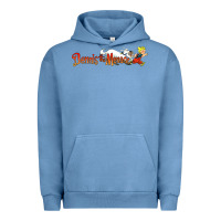 Pigment Pebble Blue Dennis the Menace funny cartoon movie Urban Hoodie - artisFamous
