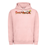 Pigment Salmon Dennis the Menace funny cartoon movie Urban Hoodie - artisFamous