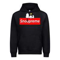 Black snoopreme Urban Hoodie - artisFamous