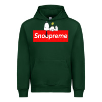 Forest Green snoopreme Urban Hoodie - artisFamous