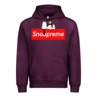 Mauve Wine snoopreme Urban Hoodie - artisFamous