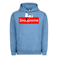 Pigment Pebble Blue snoopreme Urban Hoodie - artisFamous