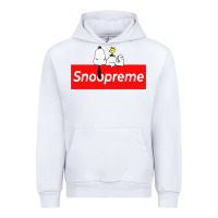 White snoopreme Urban Hoodie - artisFamous