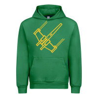 Emerald x wing starfighter Urban Hoodie - artisFamous
