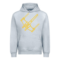 Heather Grey x wing starfighter Urban Hoodie - artisFamous