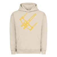 Pigment French Oak x wing starfighter Urban Hoodie - artisFamous