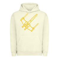 Pigment Pistachio x wing starfighter Urban Hoodie - artisFamous