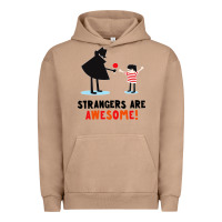 Pigment Burro strangers are awesome Urban Hoodie - artisFamous