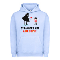 Pigment Grape Ice strangers are awesome Urban Hoodie - artisFamous