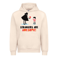 Sandshell strangers are awesome Urban Hoodie - artisFamous