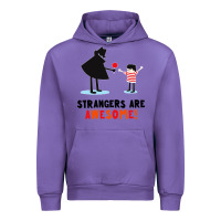 Tulip strangers are awesome Urban Hoodie - artisFamous