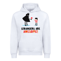 White strangers are awesome Urban Hoodie - artisFamous