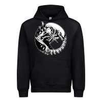 Black xenomorph Urban Hoodie - artisFamous