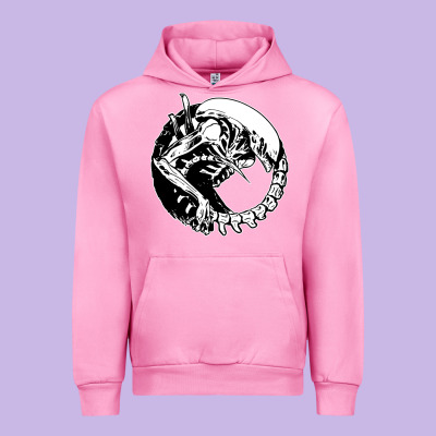 Xenomorph Urban Hoodie Designed By Artisfamous