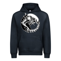 Navy xenomorph Urban Hoodie - artisFamous