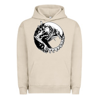 Pigment French Oak xenomorph Urban Hoodie - artisFamous