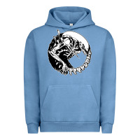 Pigment Pebble Blue xenomorph Urban Hoodie - artisFamous