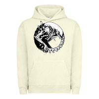 Pigment Pistachio xenomorph Urban Hoodie - artisFamous