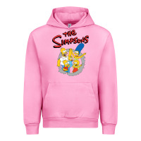 Fuchsia Pink the simpsons funny family Urban Hoodie - artisFamous