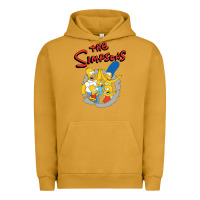 Pigment Peanut Butter the simpsons funny family Urban Hoodie - artisFamous