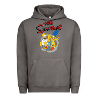 Pigment Tornado the simpsons funny family Urban Hoodie - artisFamous