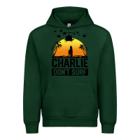 Forest Green summer vacation charlie don't surf Urban Hoodie - artisFamous