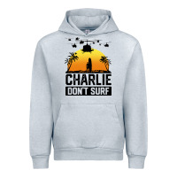 Heather Grey summer vacation charlie don't surf Urban Hoodie - artisFamous