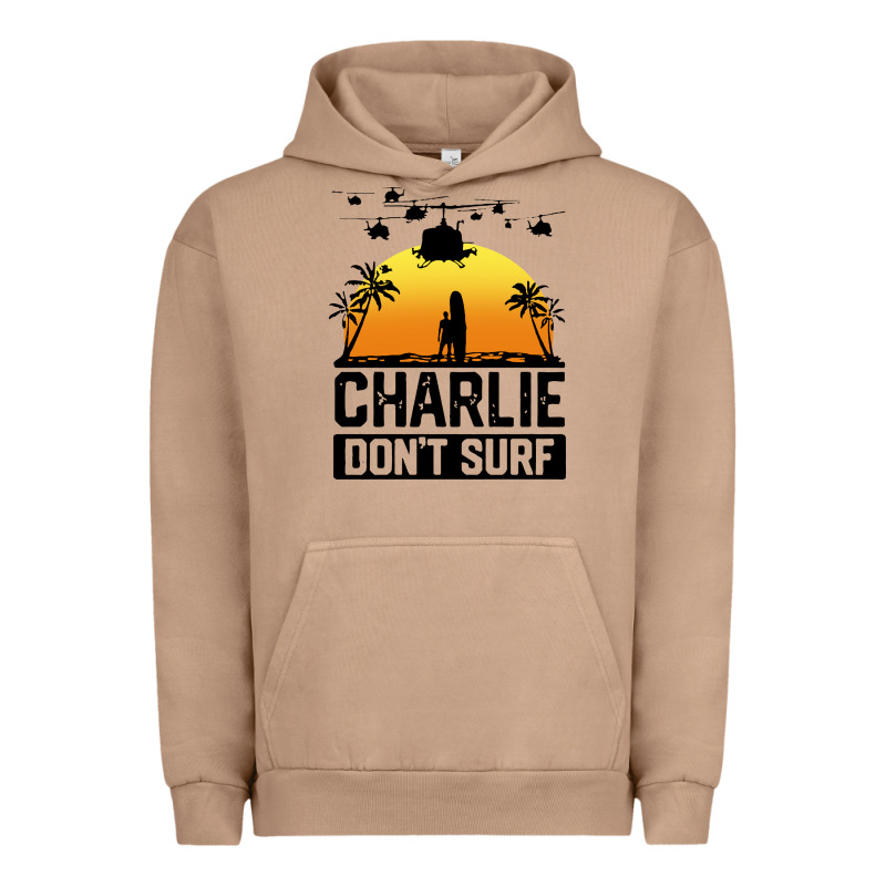 Summer Vacation Charlie Don't Surf Urban Hoodie by artisFamous | Teevron