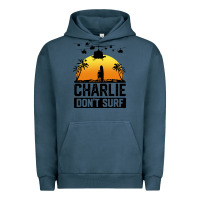 Pigment Midnight Navy summer vacation charlie don't surf Urban Hoodie - artisFamous