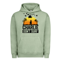 Pigment Oil Green summer vacation charlie don't surf Urban Hoodie - artisFamous